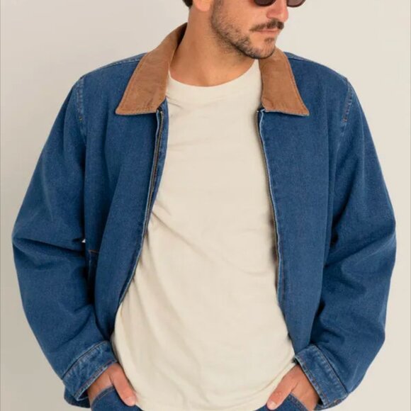 Rhythm Denim jacket with Sherpa lining - Picture 2 of 7